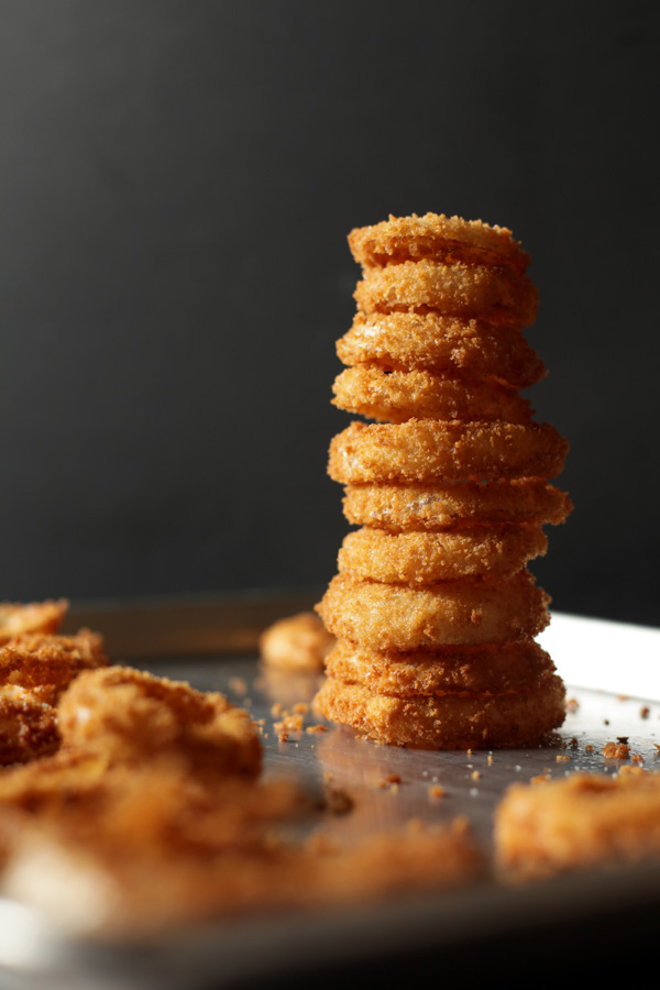 crispy fried onion rings