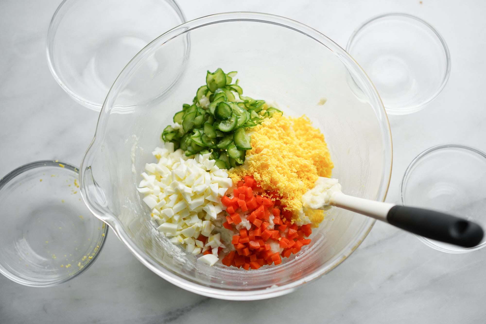 Korean Potato Salad Recipe (Gamja Salad) Hungry Huy