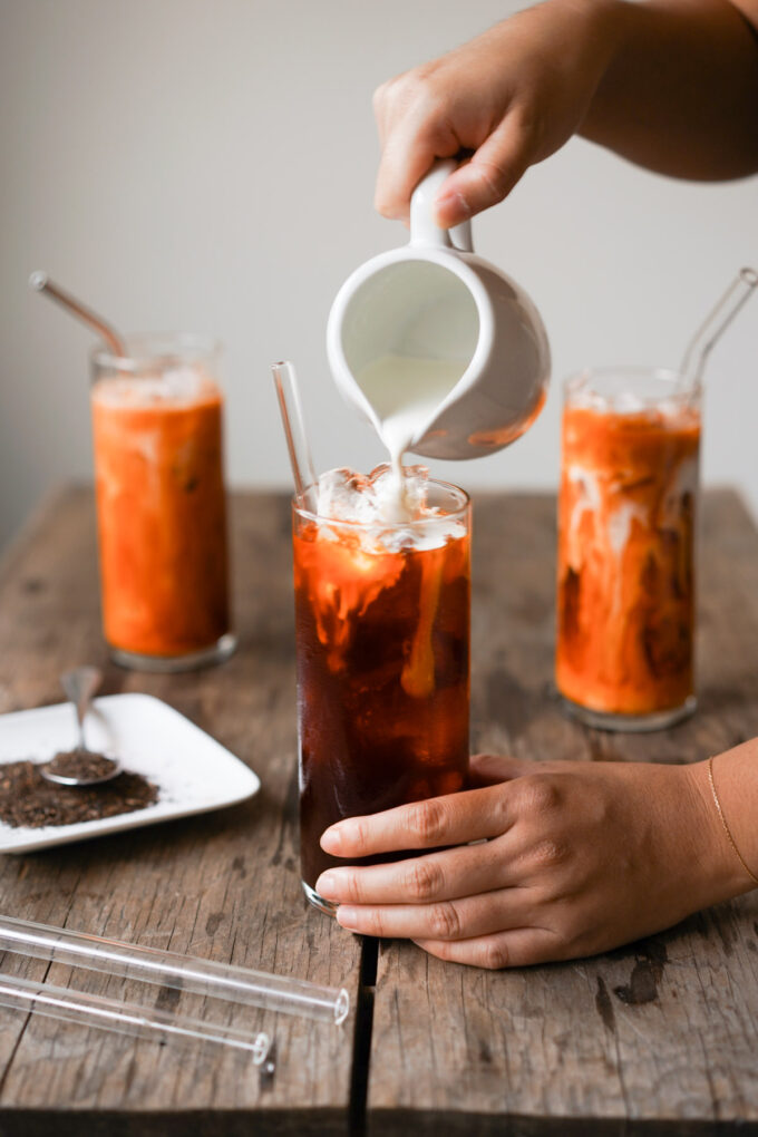 Thai Iced Tea Recipe (Easy Homemade Thai Tea) - Hungry Huy