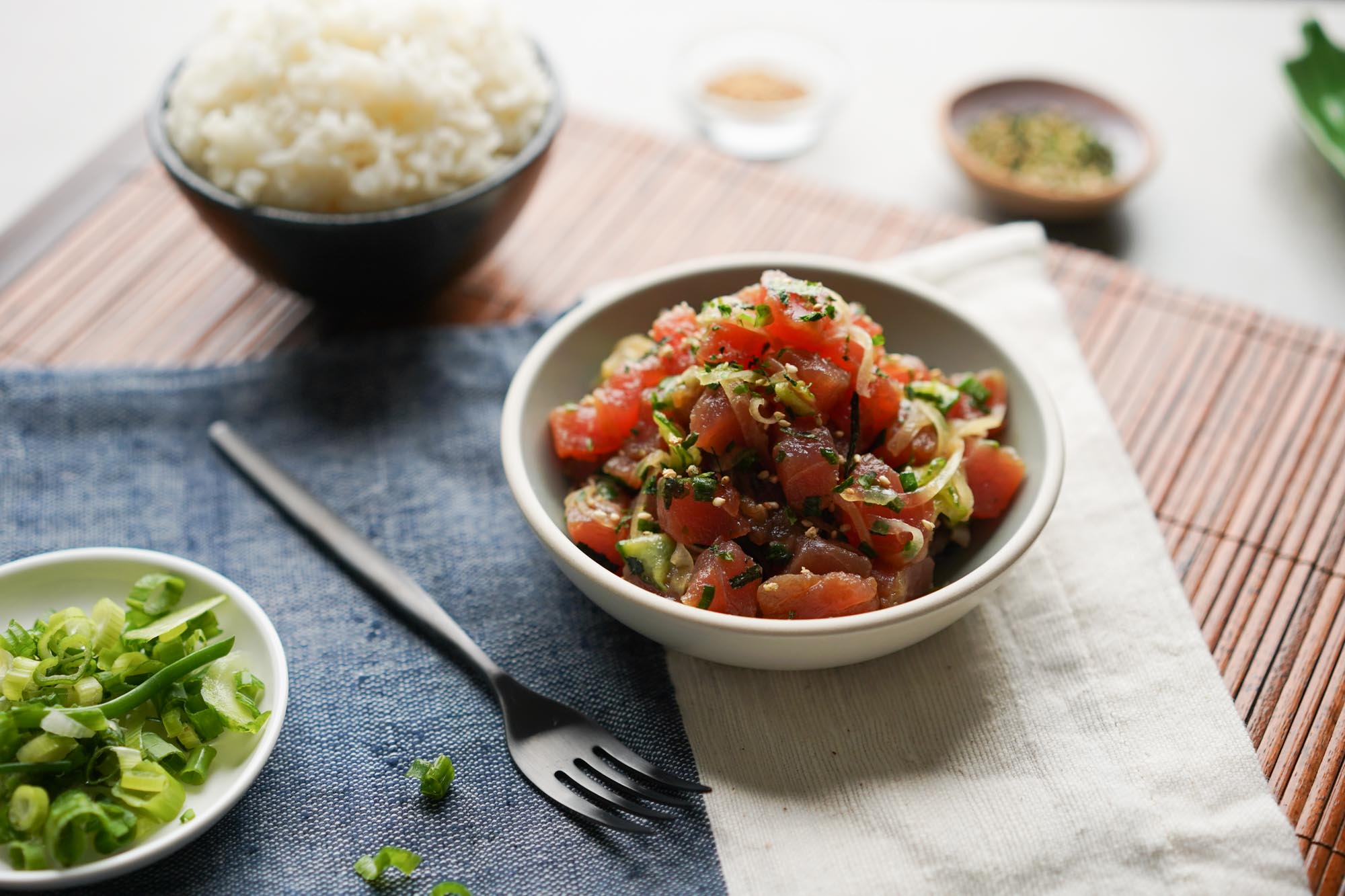 ahi tuna poke