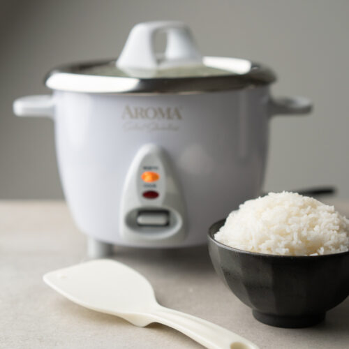 Aroma Rice Cooker Instructions & Recipe (small & digital cooker)