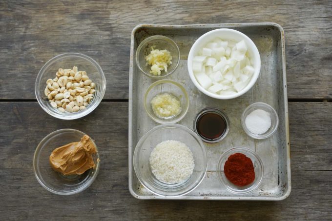 peanut butter and kare kare sauce ingredients