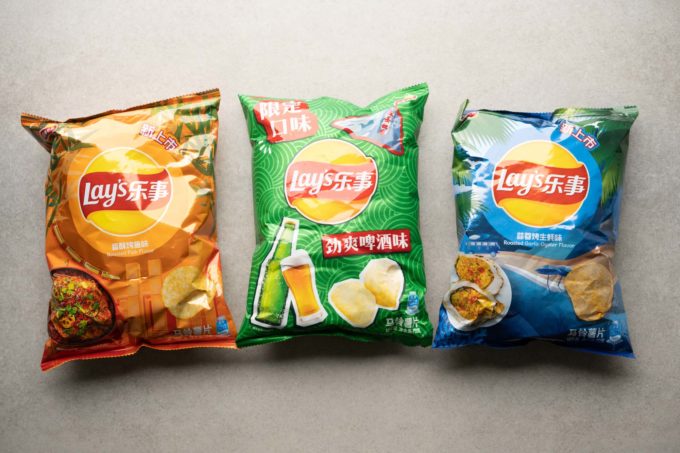 Asian flavored Lay's chips