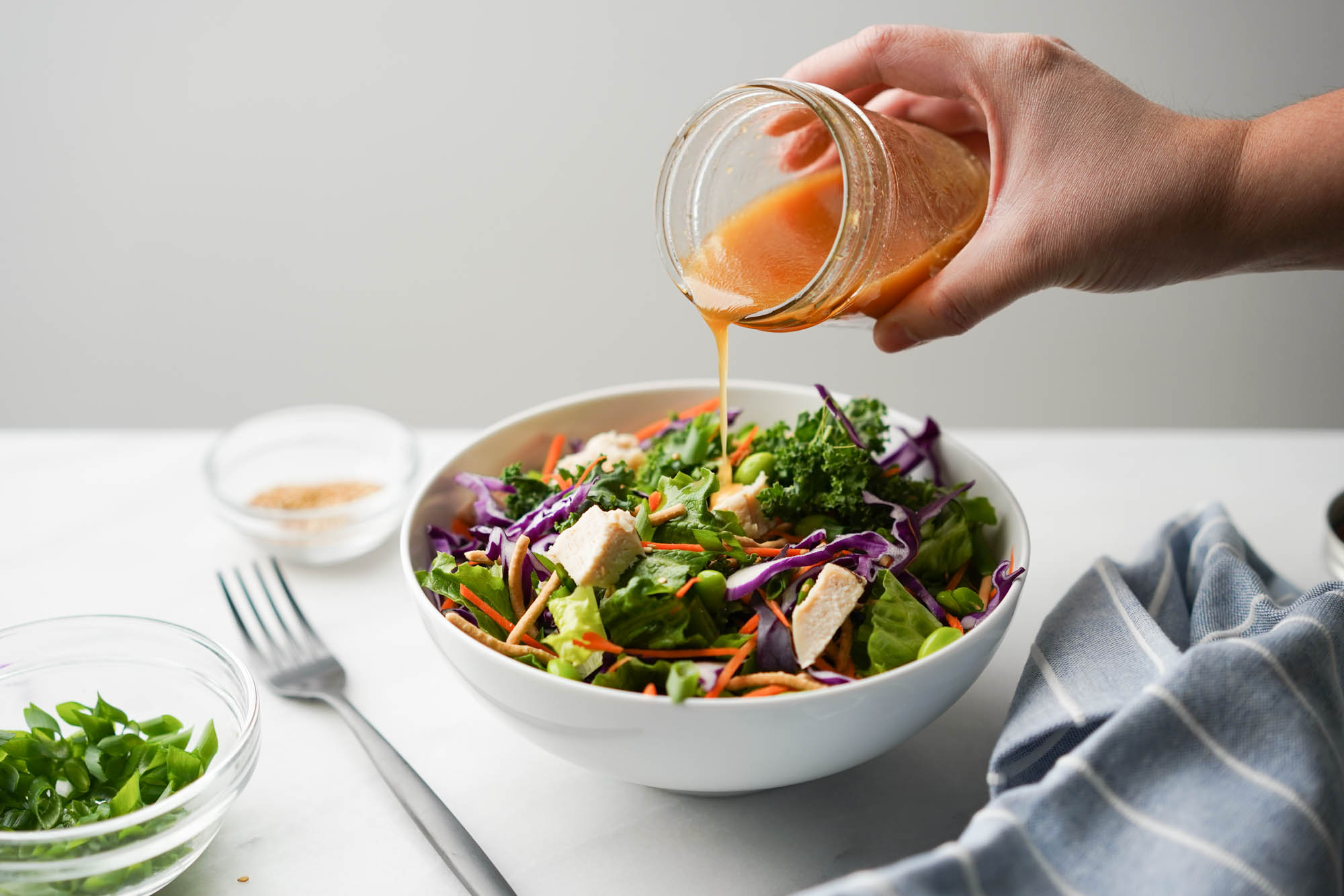 The Best Asian Salad Dressing (Sesame Dressing