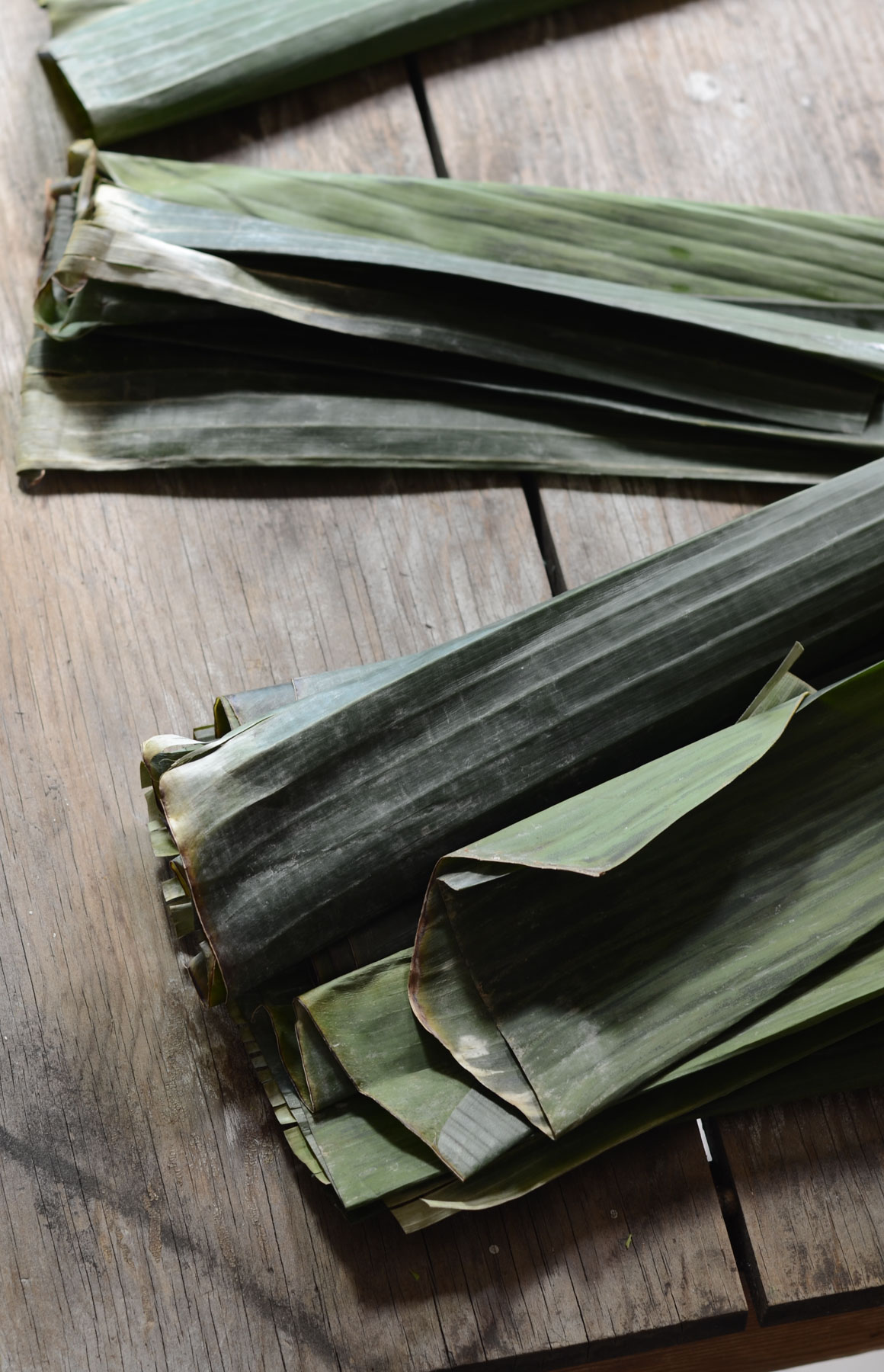 banana leaves