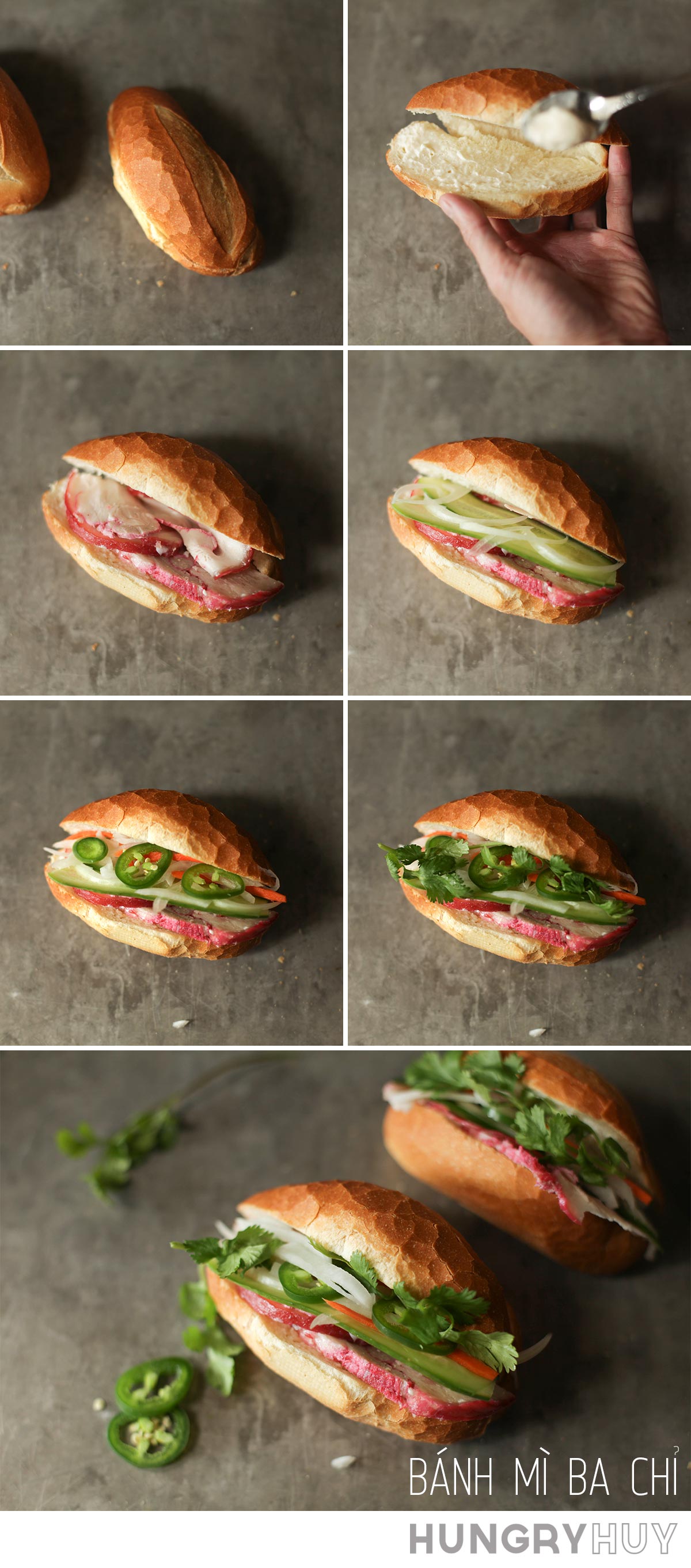 banh mi recipe - a step by step pictorial