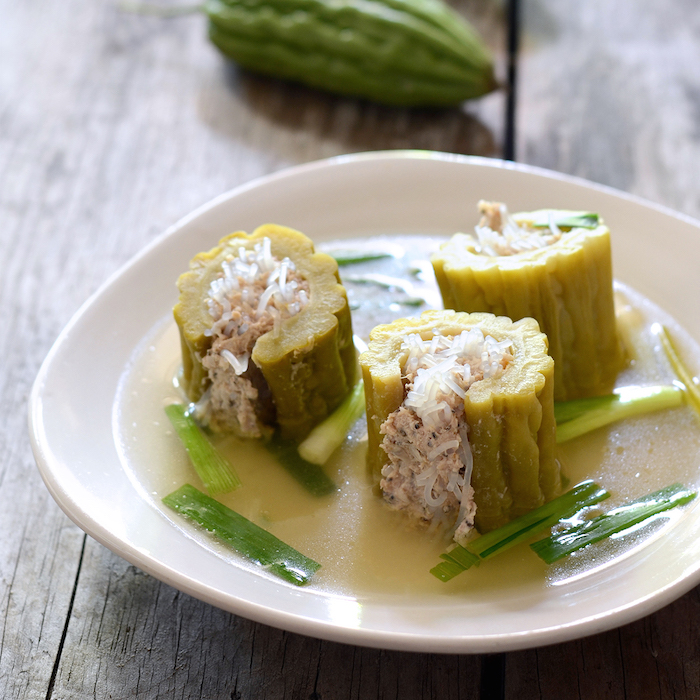 stuffed bitter melon soup
