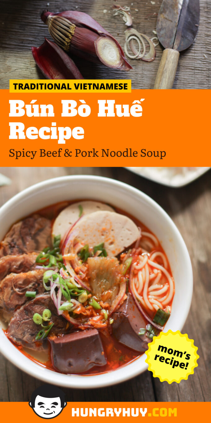 bun bo Hue Pinterest image