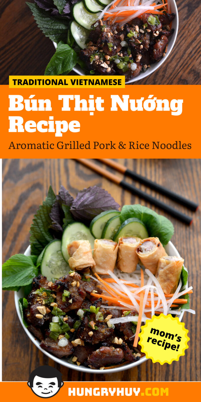 bun thit nuong Pinterest image