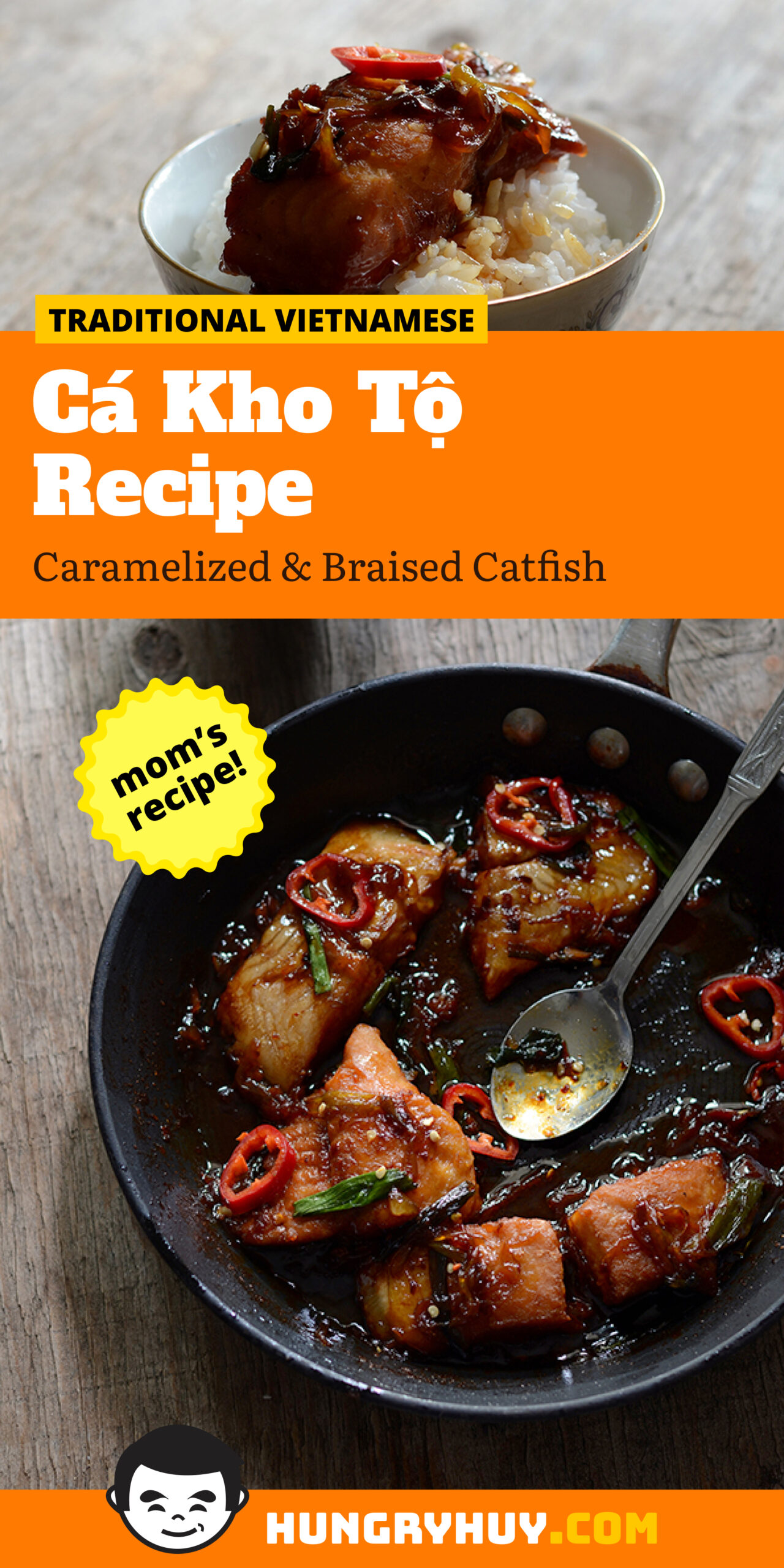Cá Kho Tộ Recipe Vietnamese Caramelized & Braised Catfish
