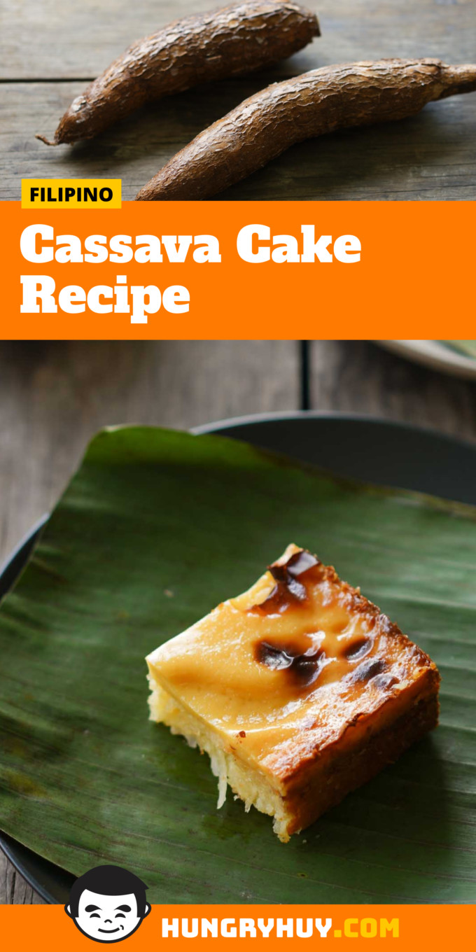 Cassava Cake Pinterest Image
