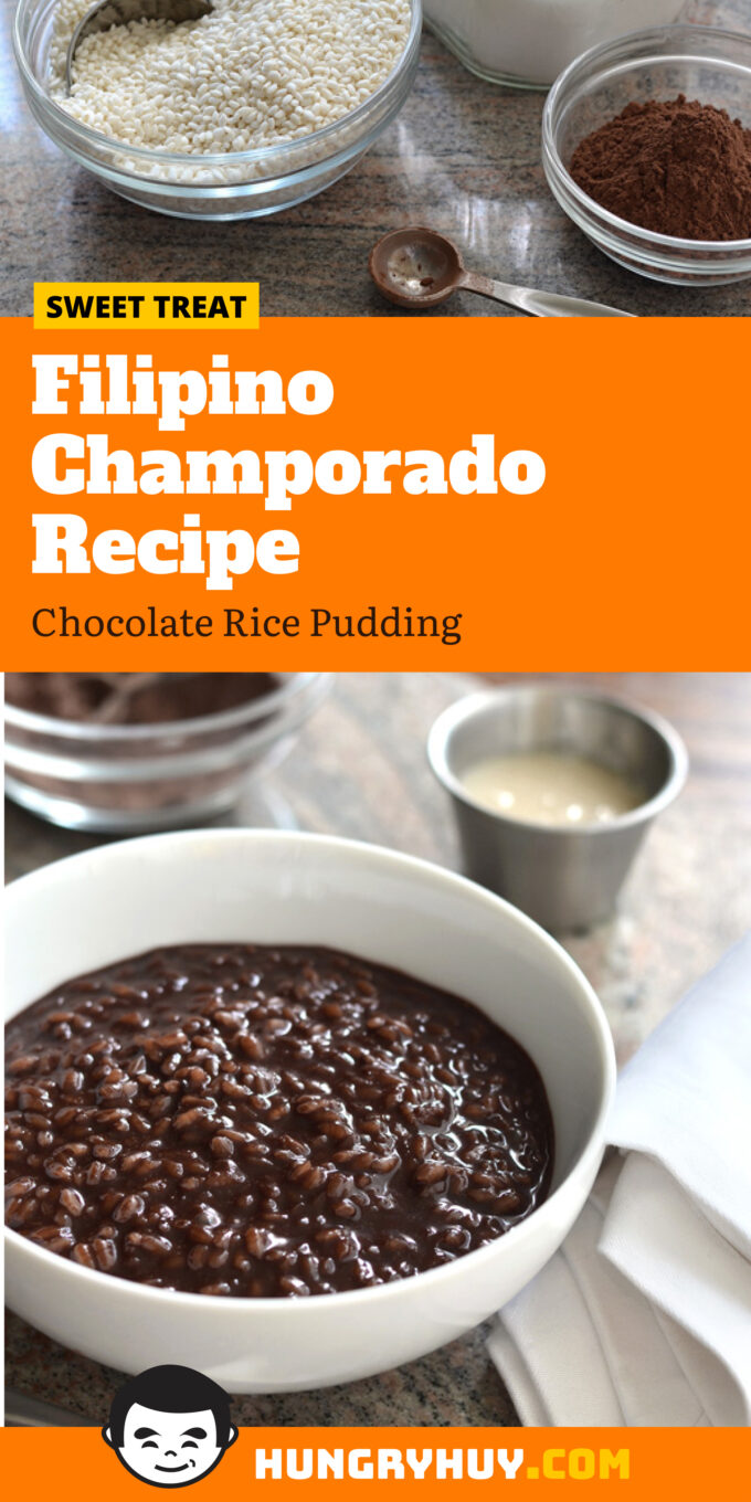 Champorado Pinterest image