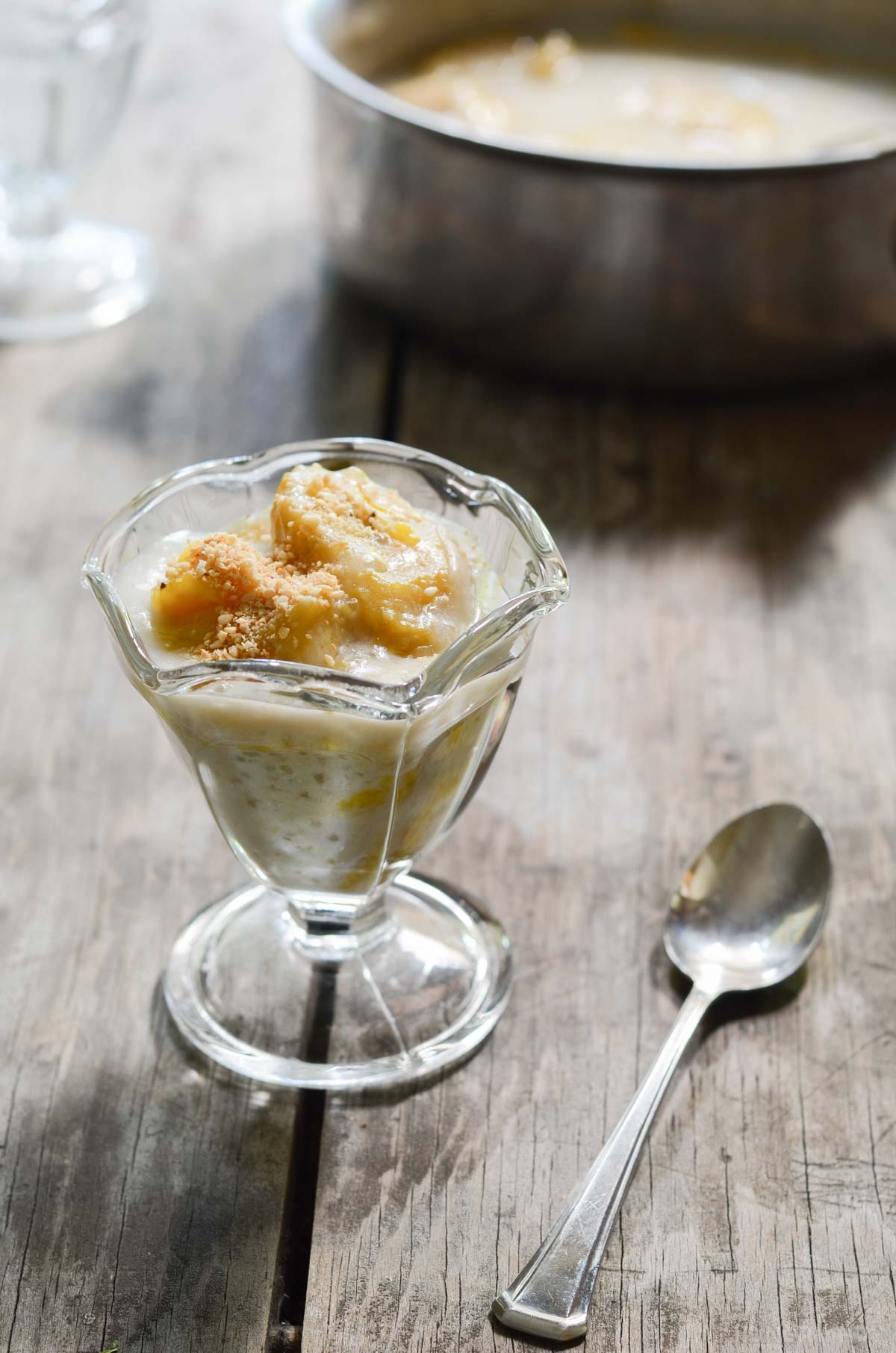 Che Chuoi - Vietnamese banana, coconut milk, and tapioca 'pudding'