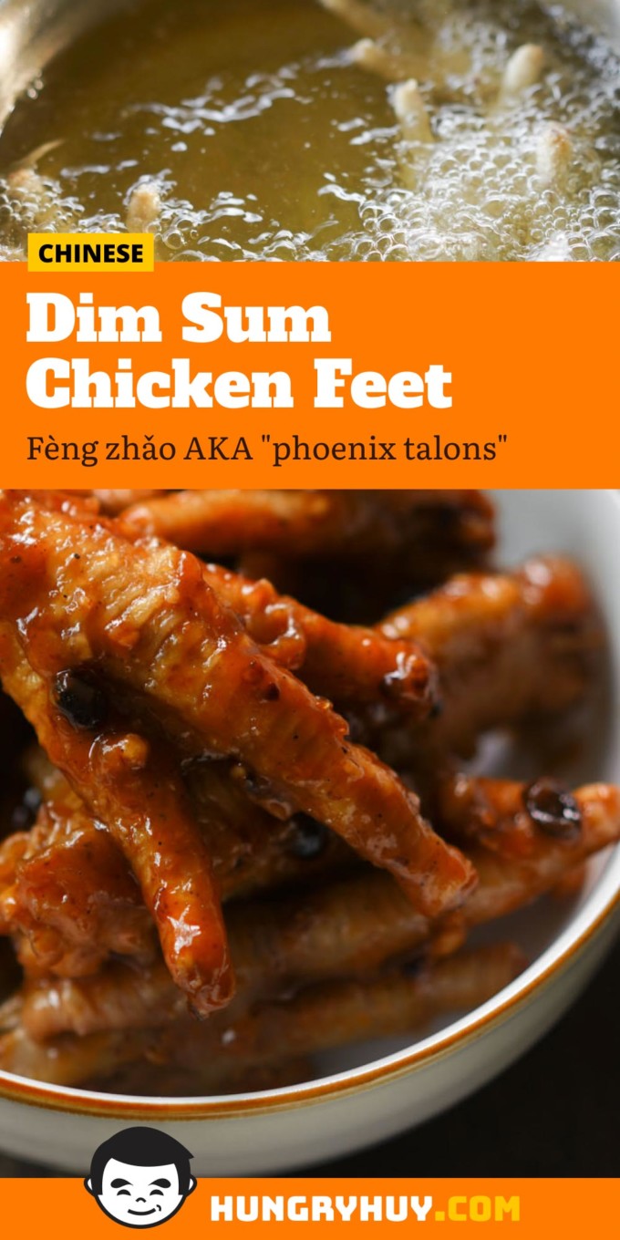 chicken feet Pinterest image