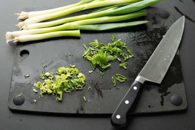 chopped green onions