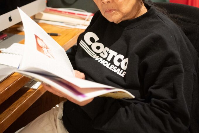 black Costco sweatshirt