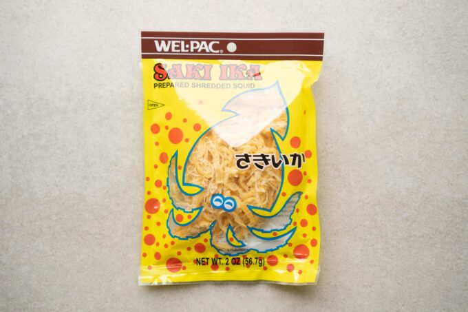 shredde dried squid