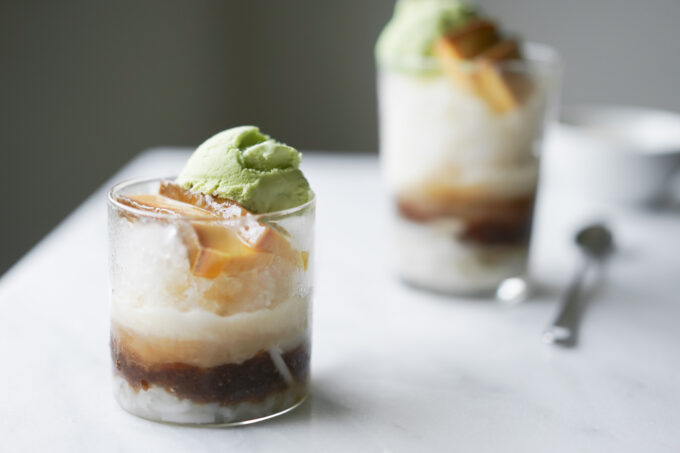 Filipino halo-halo dessert