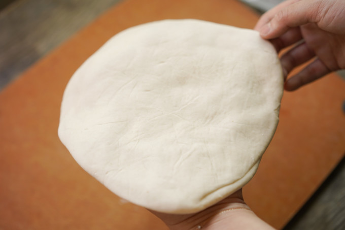 texture of final kneaded udon dough