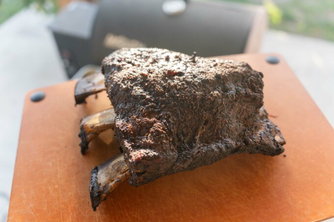 resting beef ribs