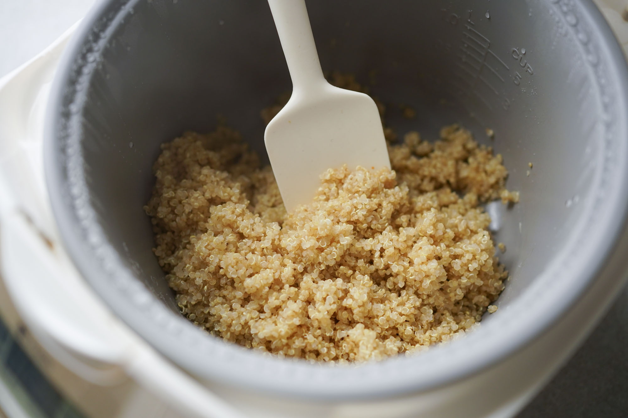 Basic 3-Ingredient Quinoa In A Rice Cooker – Unsophisticook