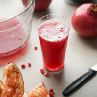 cup of pomegranate juice
