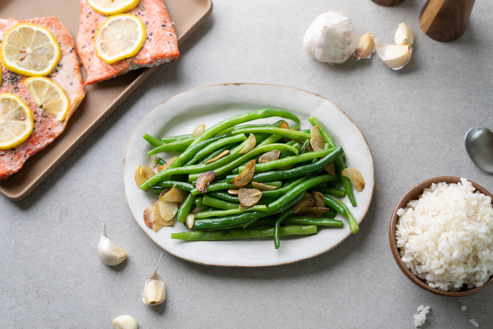 sauteed green beans with garlic