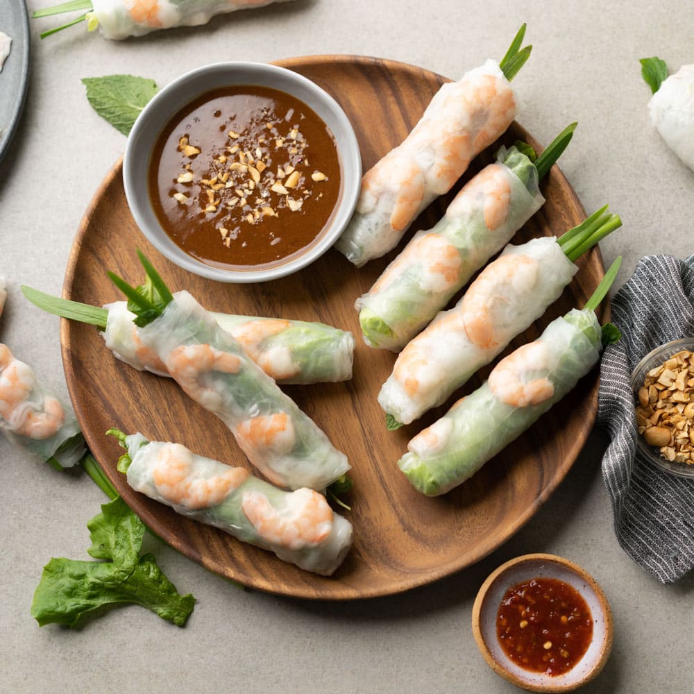 Flavorful Egg Roll Filling Inside Rice Paper Wrappers or Over Rice, Recipe