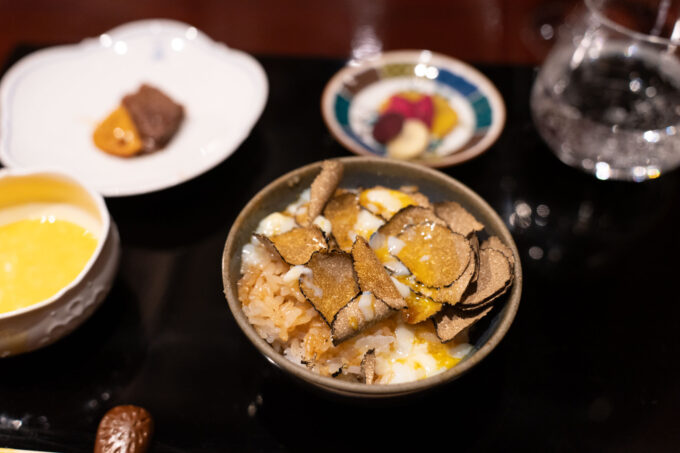 Gomei Akita truffle rice