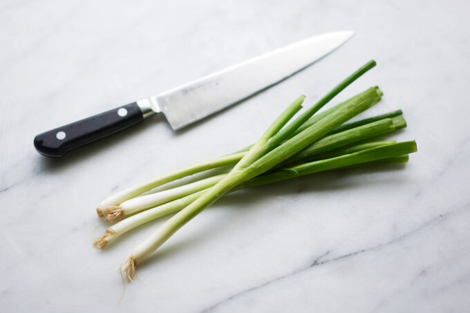 How To Chop Green Onions 