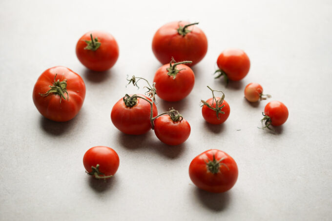 home grown tomatoes