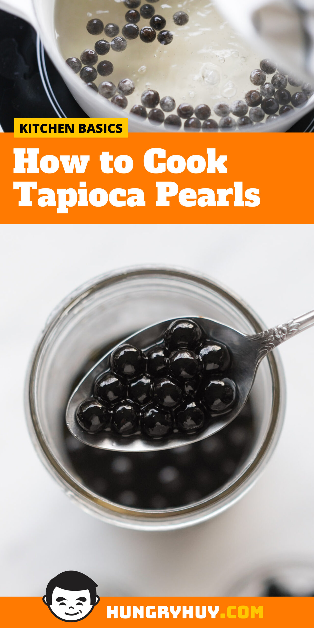 How To Cook Tapioca Pearls for Boba & Bubble Tea Hungry Huy