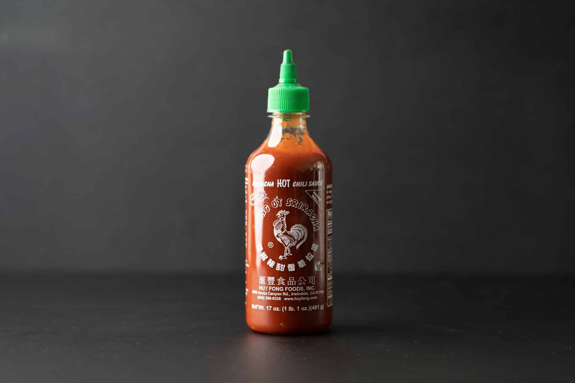 sriracha sauce bottle