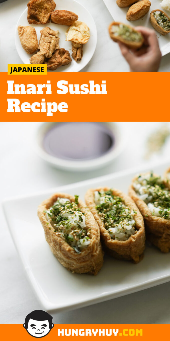 Inari Sushi Pinterest Image