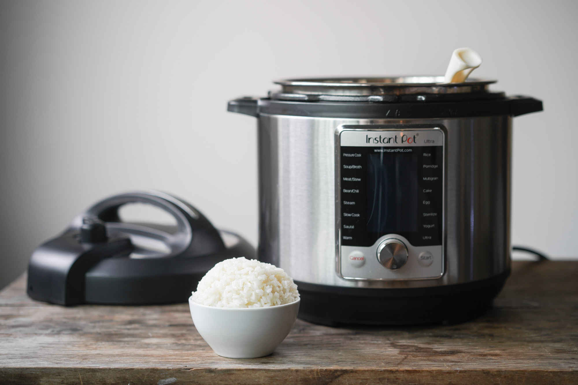 rice cooked in Instant Pot