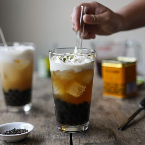 Boba Milk Tea Recipe Bubble Tea W Sea Salt Cream Hungry Huy Boba Milk Tea Recipe Bubble Tea W Sea Salt Cream Hungry Huy