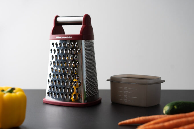 Cuisinart Box Grater 4 Surfaces New Stainless, Grate Shred Julienne Slice  Zest