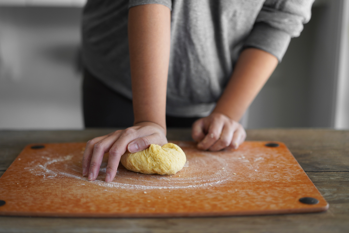 kneading dough