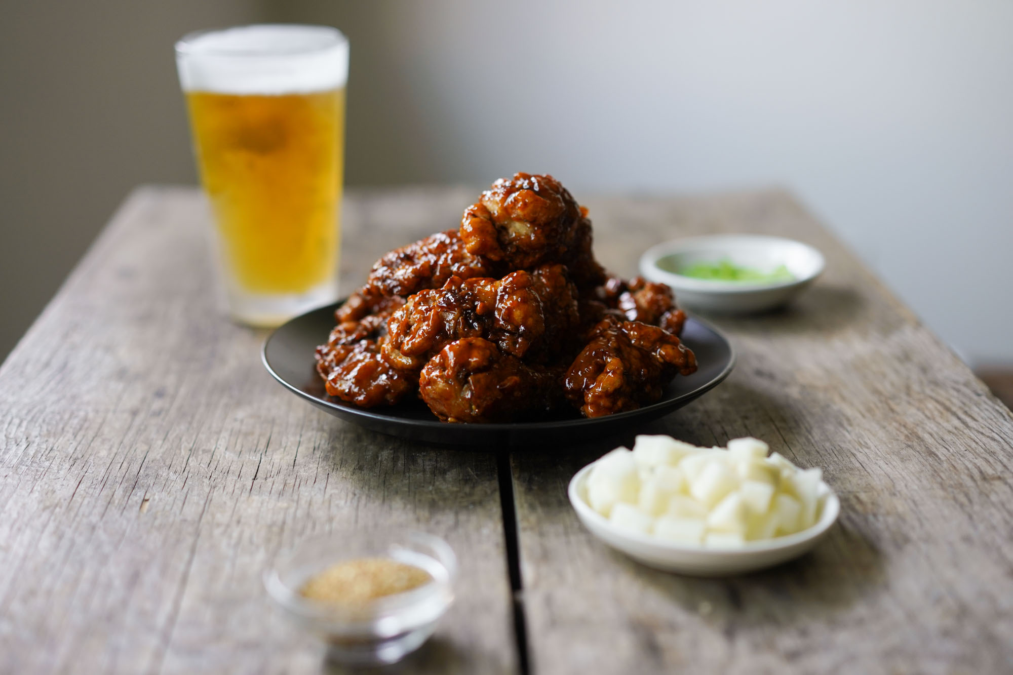 Korean fried chicken