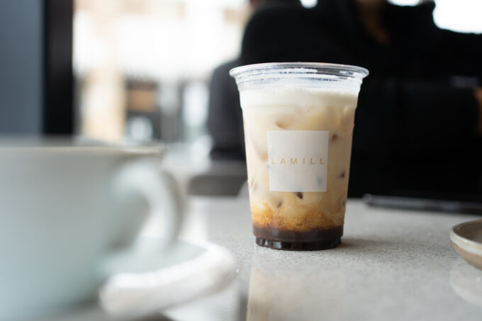 LAMILL's iced coffee