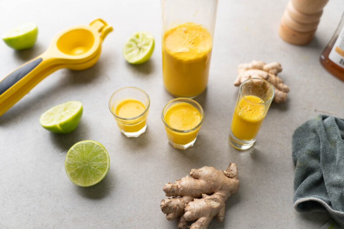 Ginger Shot Recipe (Better & Cheaper Than Store-Bought) - Hungry Huy