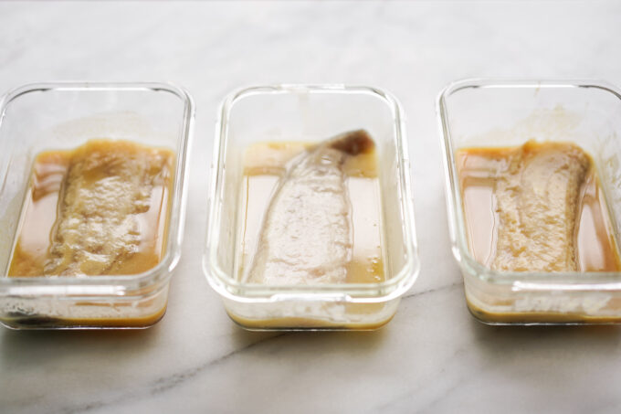 marinating cod in miso