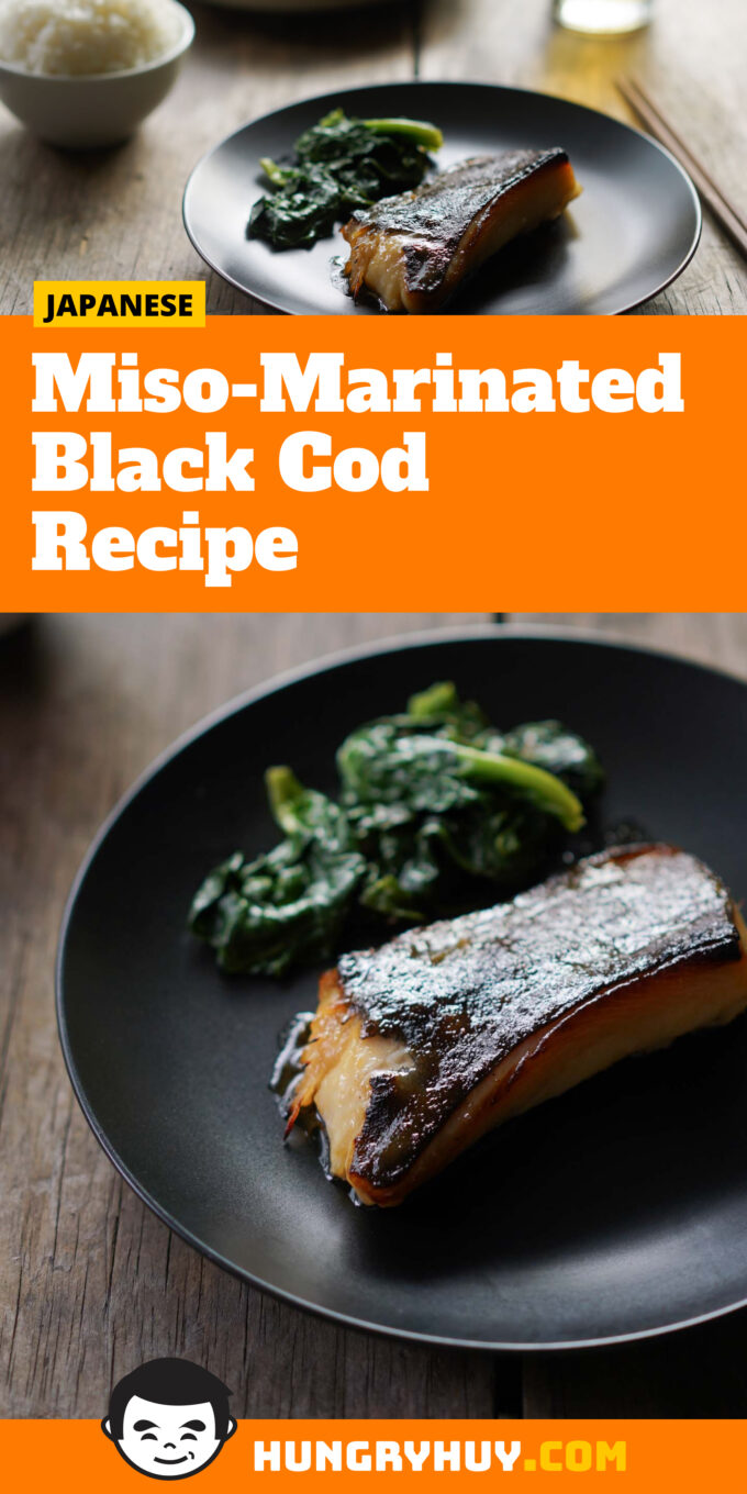 Miso Black Cod Pinterest Image