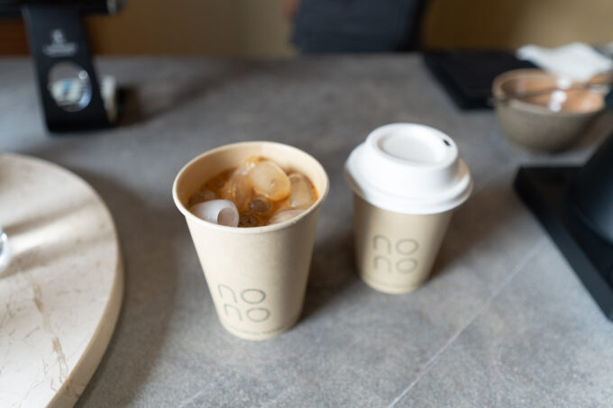 Nono Cafe - iced coffee and hot lattes to go