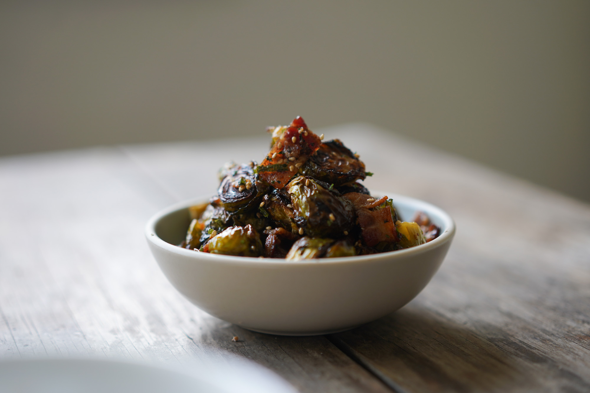 crispy oven roasted brussels sprouts