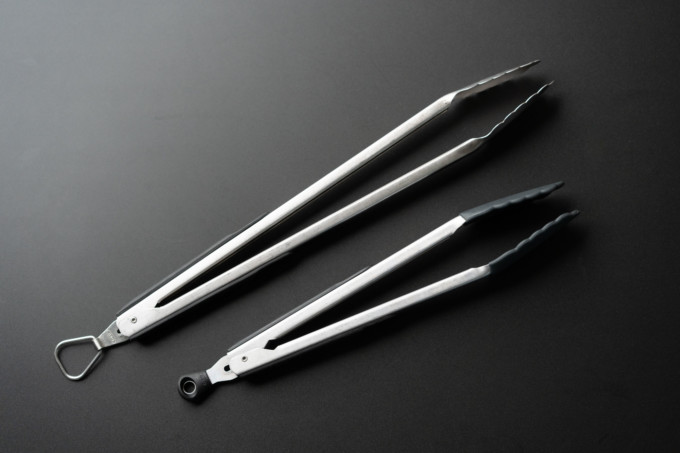 oxo stainless steel tongs