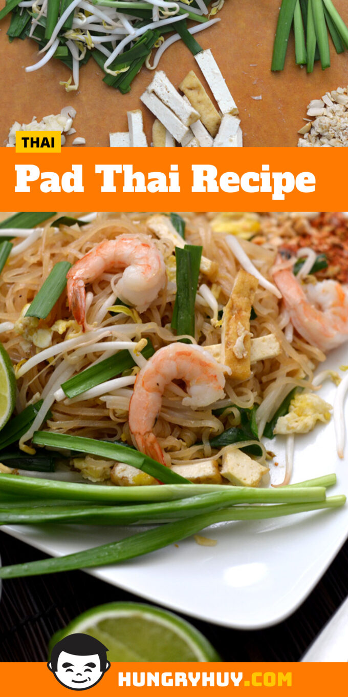 pad Thai Pinterest image