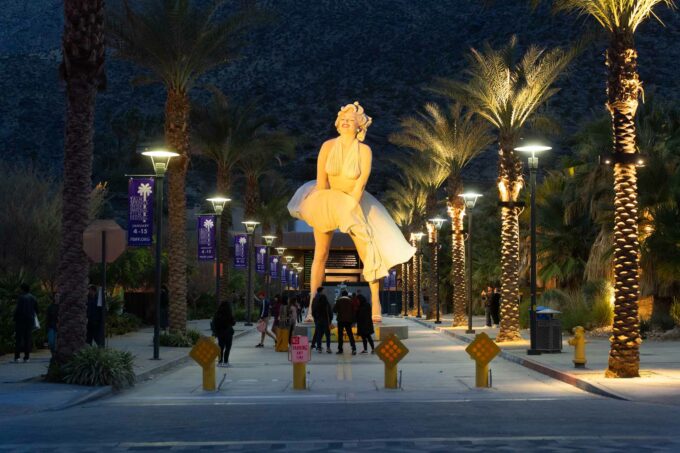 Palm Springs - Marilyn Monroe statue