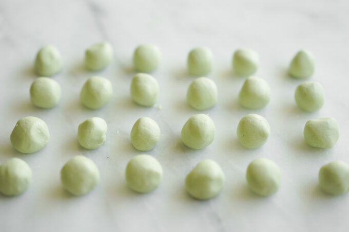 pandan bilo bilo balls