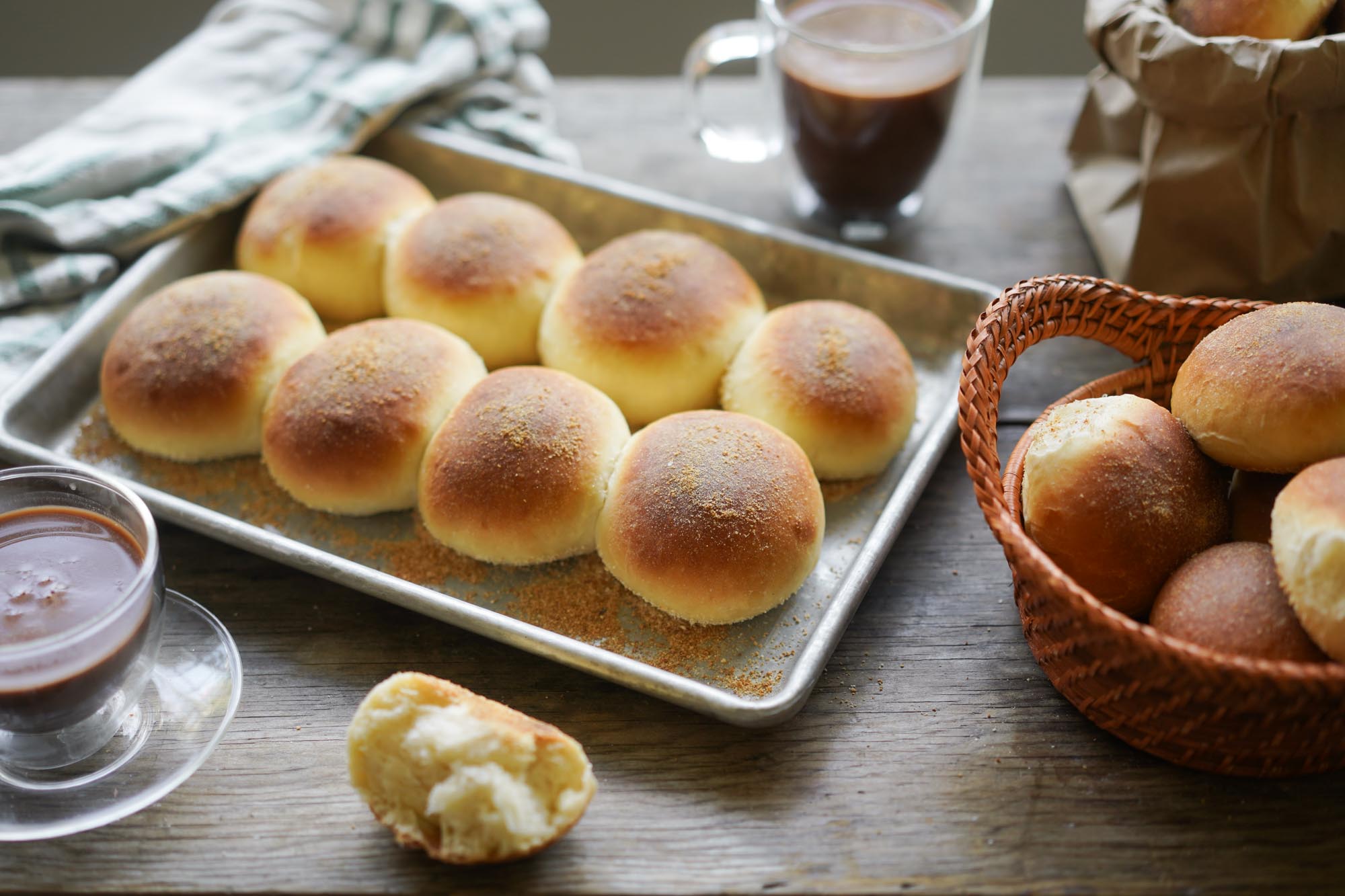 finished Filipino pandesal